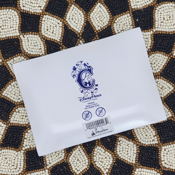 Disney Parks Cinderella Princess Glass Trinket Dish Tray - Picture 2 of 2